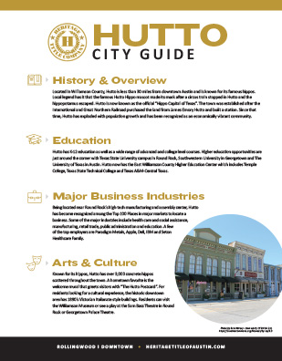 Hutto City Guide